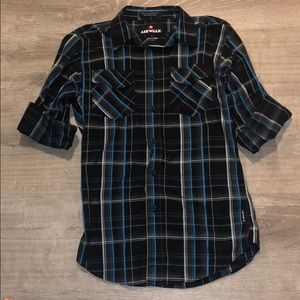 Airwalk Plaid Button Down